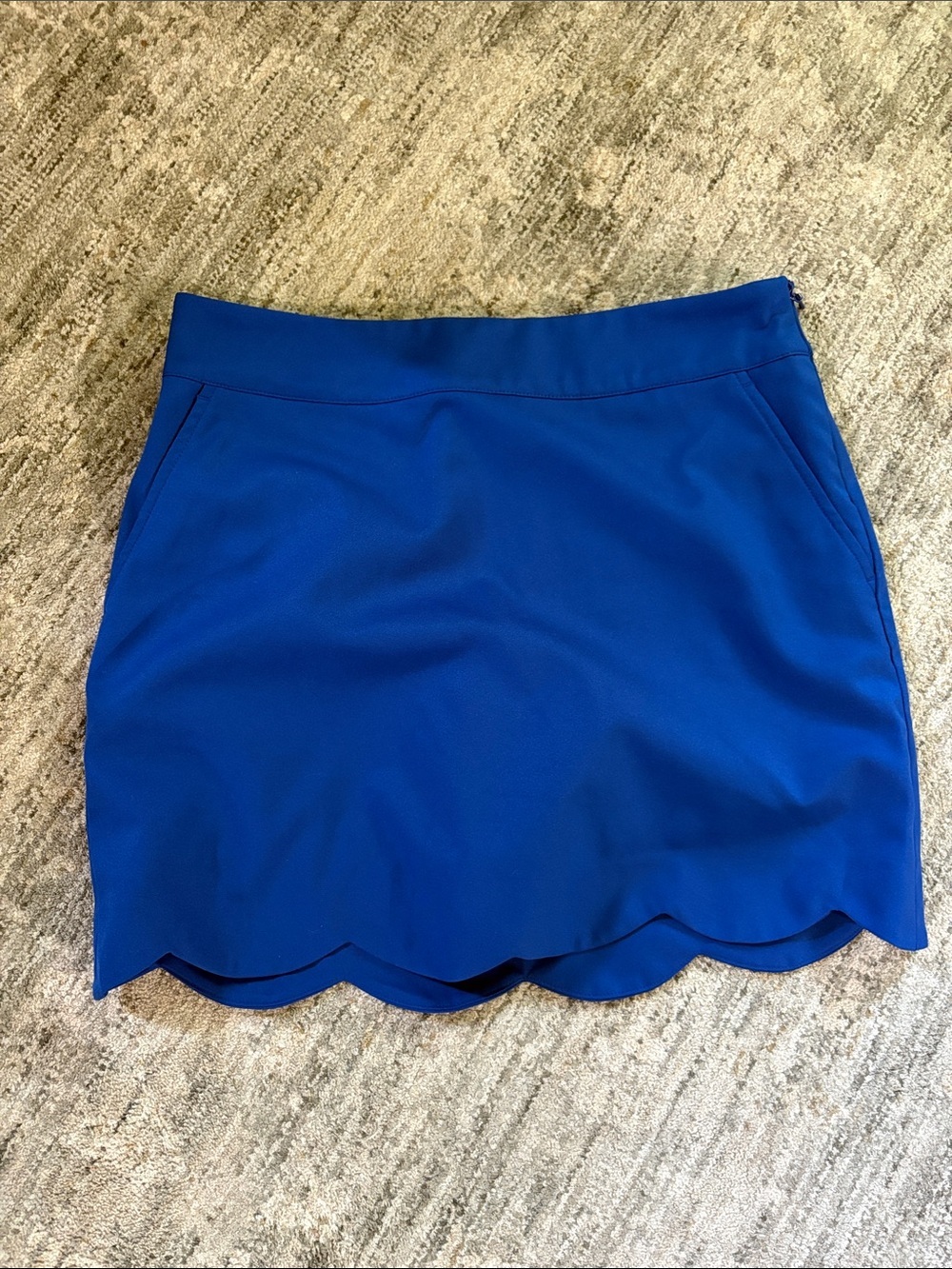 Vineyard Vines women’s size 2 Blue Scalloped Hem Women's Skort